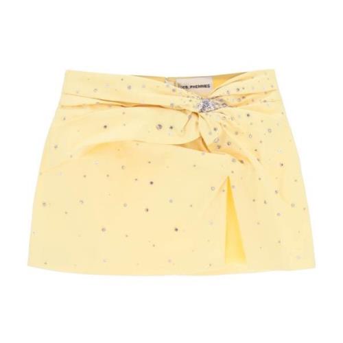 DES Phemmes Short Skirts Yellow, Dam