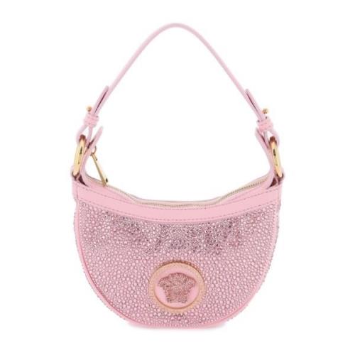 Versace Handbags Pink, Dam