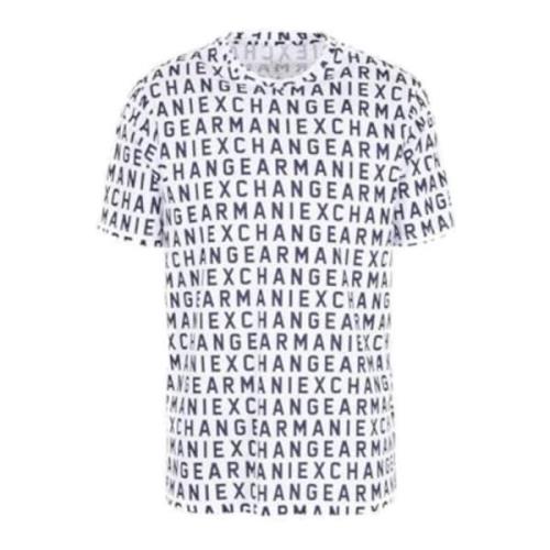 Armani Exchange T-Shirts White, Herr