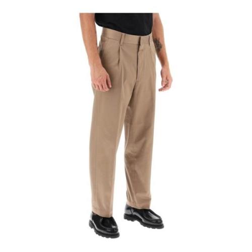 Closed Suit Trousers Brown, Herr