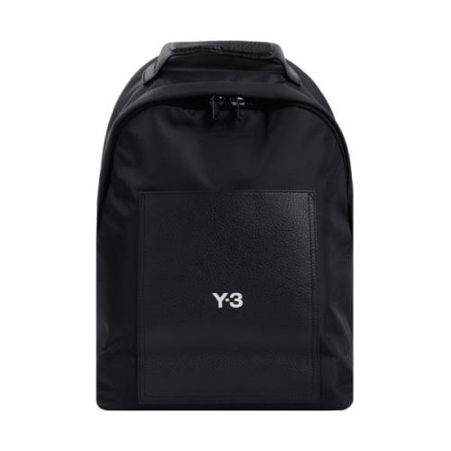 Y-3 Backpacks Black, Herr