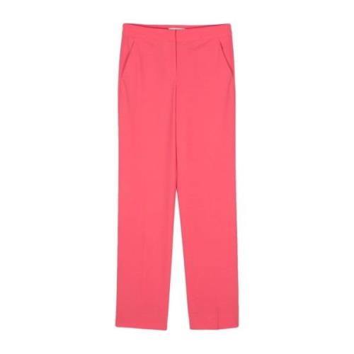Lardini Wide Trousers Pink, Dam