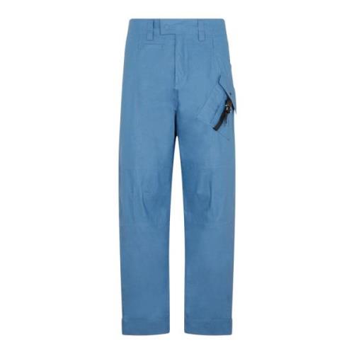 Dior Wide Trousers Blue, Herr