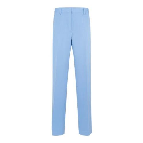 Dries Van Noten Slim-fit Trousers Blue, Dam
