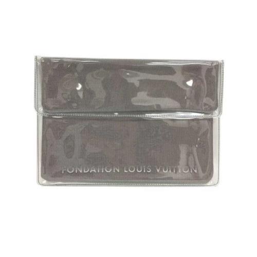 Louis Vuitton Vintage Pre-owned Bomull louis-vuitton-vskor Gray, Dam