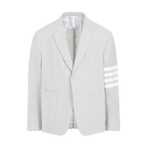 Thom Browne Seersucker Jacka Multicolor, Herr