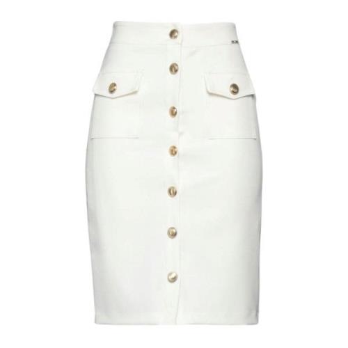 Liu Jo Midi Skirts White, Dam