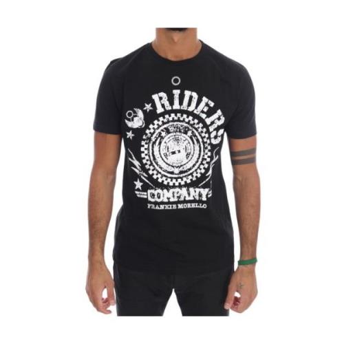 Frankie Morello T-Shirts Black, Herr