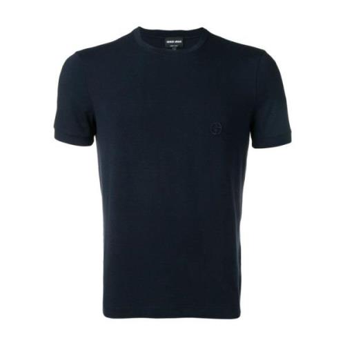 Giorgio Armani T-Shirts Black, Herr