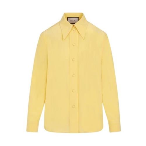 Gucci Shirts Yellow, Dam