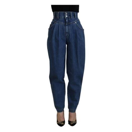 Dolce & Gabbana Loose-fit Jeans Blue, Dam
