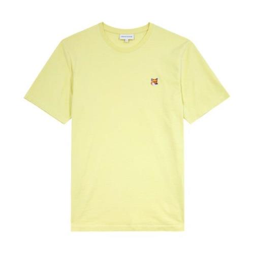 Maison Kitsuné T-Shirts Yellow, Herr