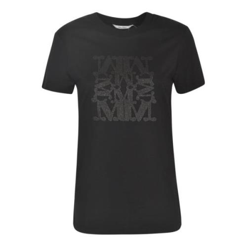 Max Mara T-Shirts Black, Dam
