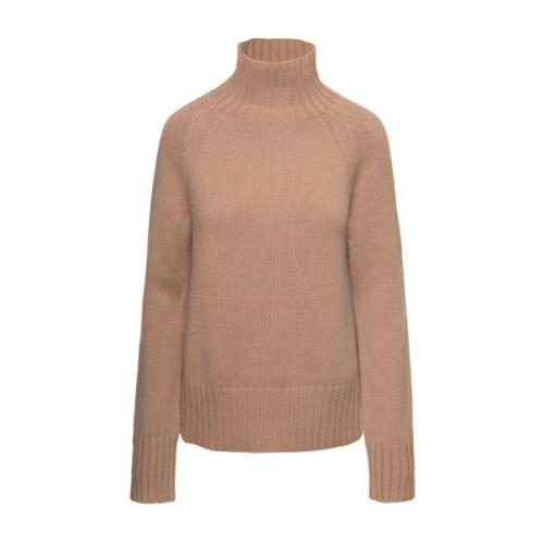 Max Mara Mantova Turtlenecktröja Brown, Dam