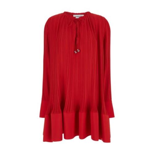 Lanvin Short Dresses Red, Dam