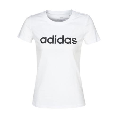 Adidas T-Shirts White, Dam