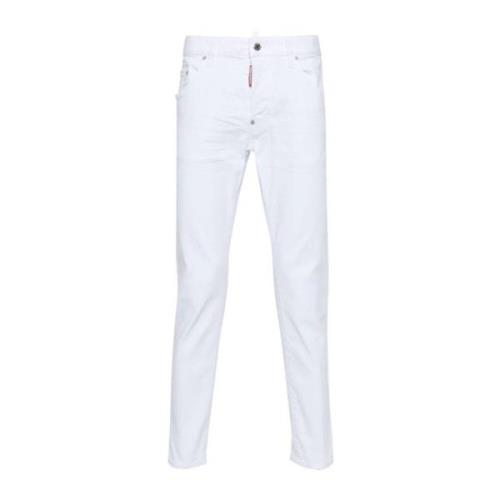 Dsquared2 Slim-fit Jeans White, Herr