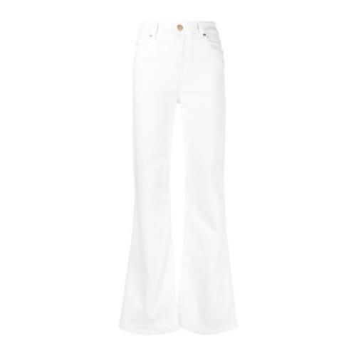 Twinset Trousers White, Dam