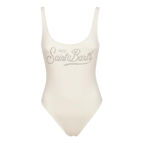 MC2 Saint Barth One-piece Beige, Dam