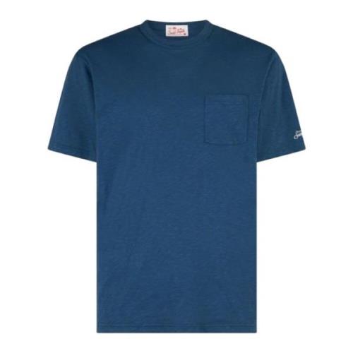 MC2 Saint Barth Linne T-shirt Blue, Herr