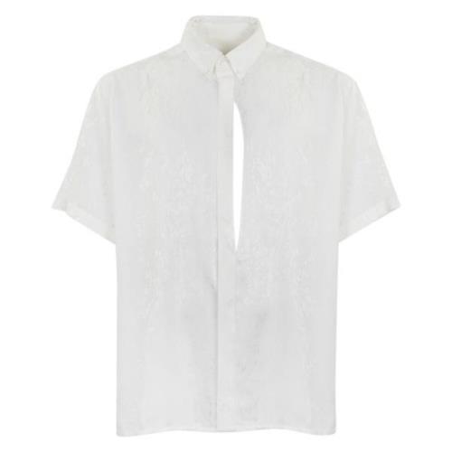 Louis Gabriel Nouchi Short Sleeve Shirts White, Herr
