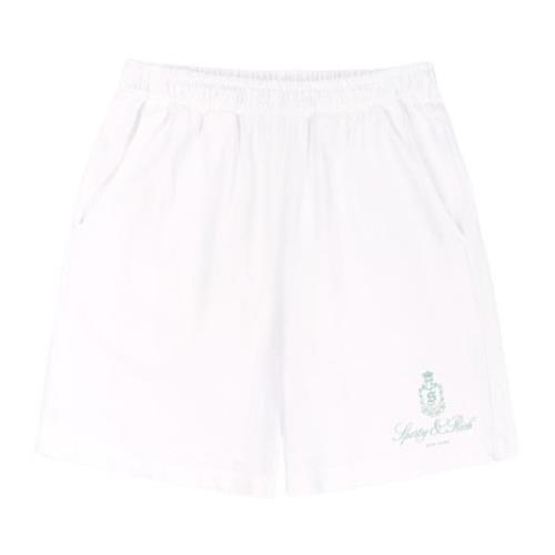 Sporty & Rich Short Shorts White, Dam