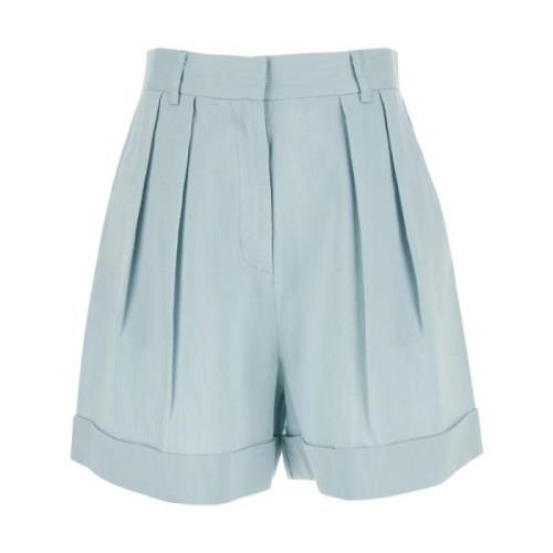 Andamane Linblandning Mode Shorts Blue, Dam