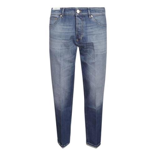 PT Torino Reggae Denim Jeans med Bältesöglor Blue, Herr