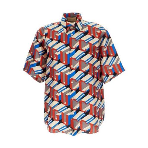 Gucci Short Sleeve Shirts Multicolor, Herr