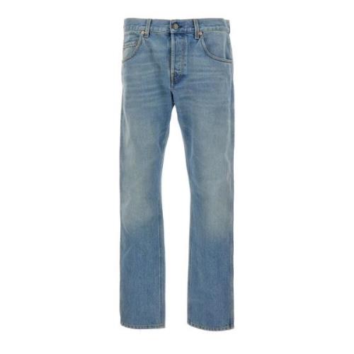 Gucci Straight Jeans Blue, Herr