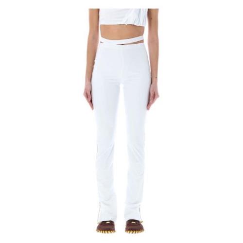 Nike Trousers White, Dam