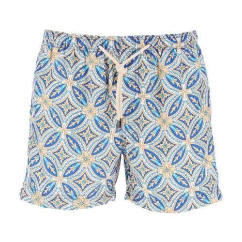 Peninsula Bermuda Shorts i Medelhavsstil Multicolor, Herr