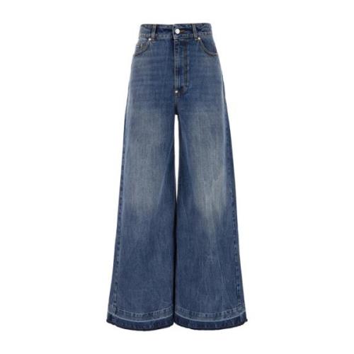 Stella McCartney Klassiska Denim Jeans för Vardagsbruk Blue, Dam