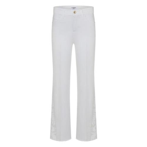 Cambio Easy Kick Jeans White, Dam