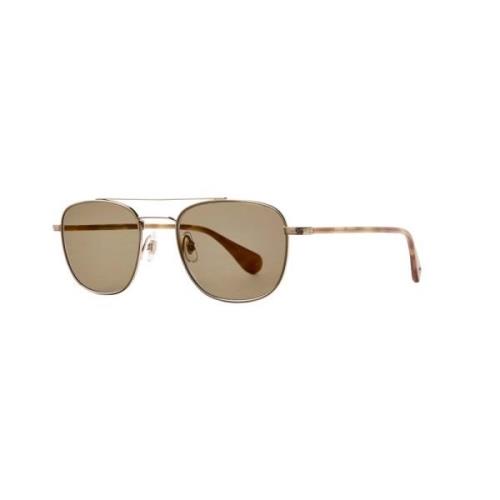 Garrett Leight Guld Ember Tortoise Solglasögon Yellow, Unisex