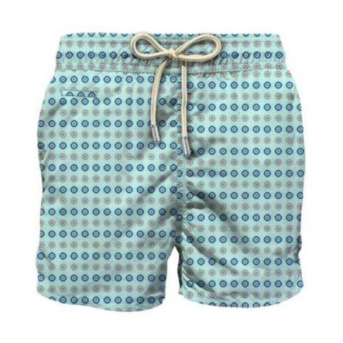 MC2 Saint Barth Fantasyultralight Badshorts Klassisk Polka Dot Print M...