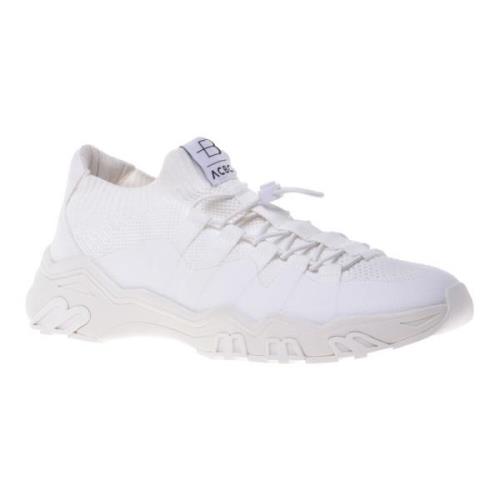 Baldinini Sneaker in cream eco-leather White, Herr