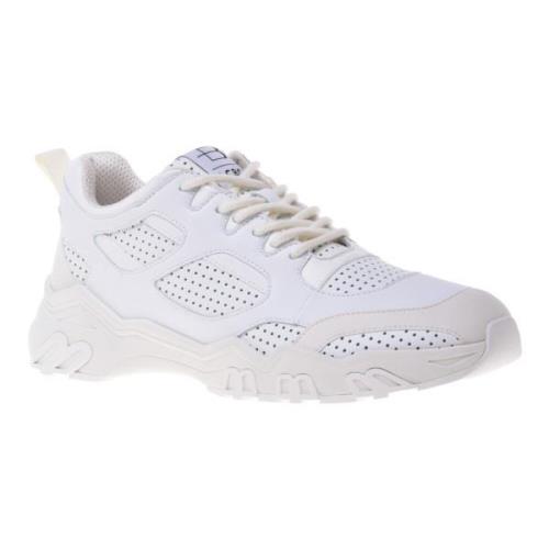 Baldinini Sneaker in white eco-leather White, Herr