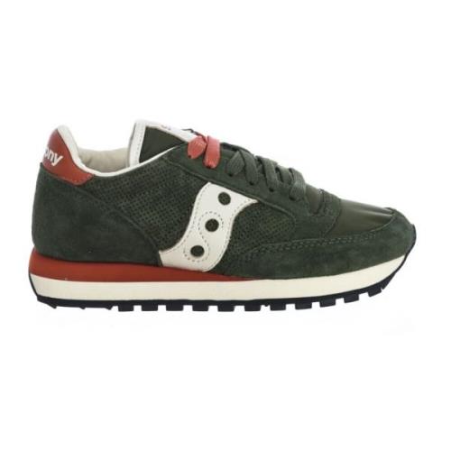 Saucony Bekväma och stiliga Jazz Original sneakers Green, Herr