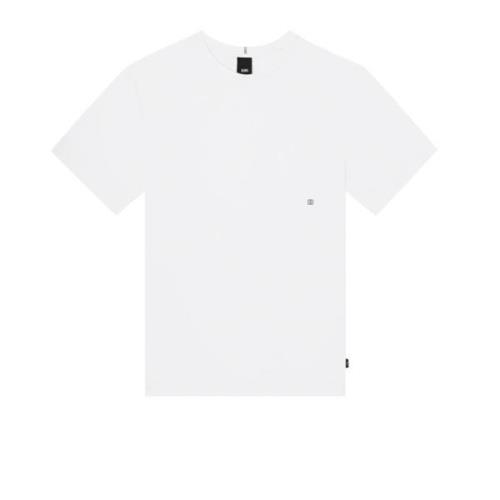 Duno Stilren T-shirt med Girogola Design White, Herr