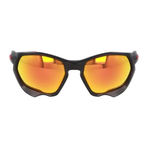 Oakley Sportiga solglasögon med BIO-Matter ram Black, Unisex