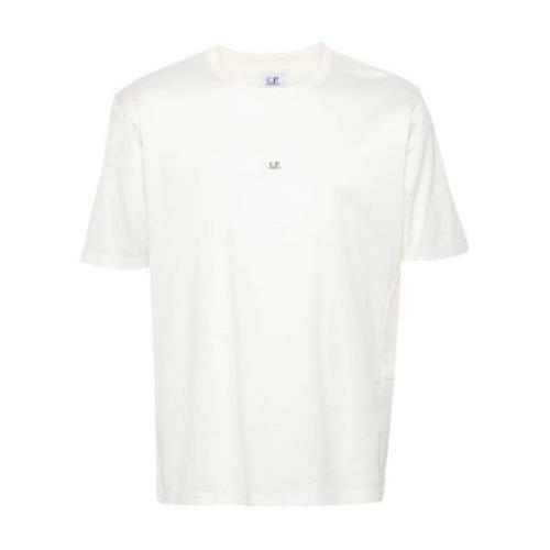 C.p. Company Vita T-shirts & Polos för Män White, Herr
