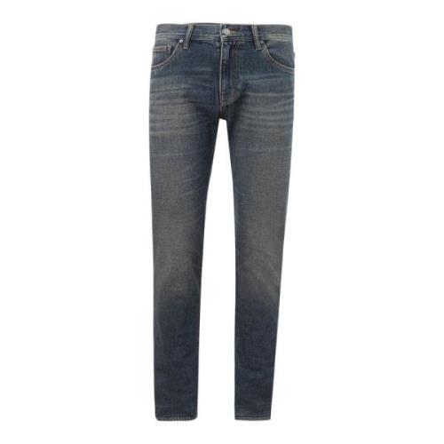Armani Exchange Slim-fit Stretch Bomulls Jeans Gray, Herr
