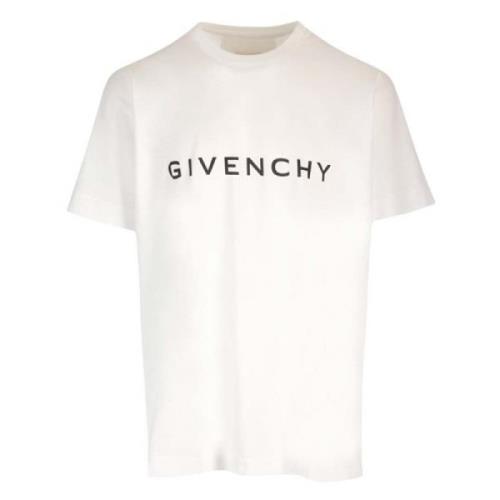 Givenchy Vita T-shirts och Polos White, Herr