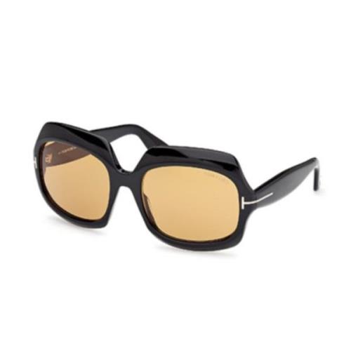 Tom Ford Elegant Solglasögon för Stilmedvetna Individer Black, Unisex