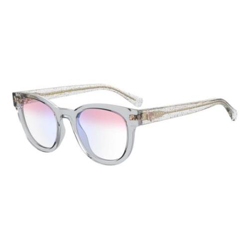 Chiara Ferragni Collection Glitter Grey/Pink Blue Light Eyewear Frames...