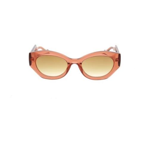 Gucci Stiliga solglasögon med unik design Pink, Unisex