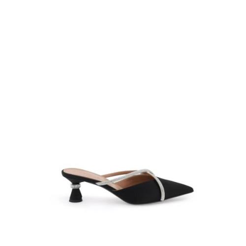 D'Accori High Heel Sandals Black, Dam