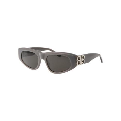Balenciaga Stiliga solglasögon med Bb0095S design Gray, Dam
