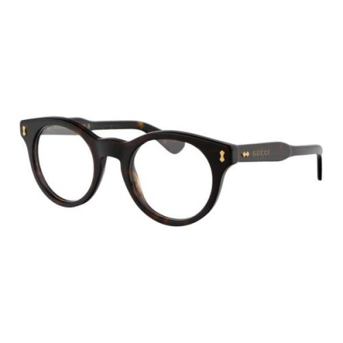 Gucci Stiliga Optiska Glasögon Gg1266O Modell Brown, Herr